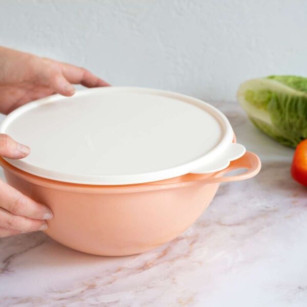 Tupperware Superkom 2,7 l Zalmkleur - Afbeelding 3