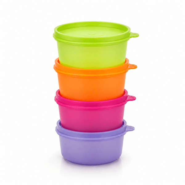 Tupperware dessert bakjes 250 ml set van 4