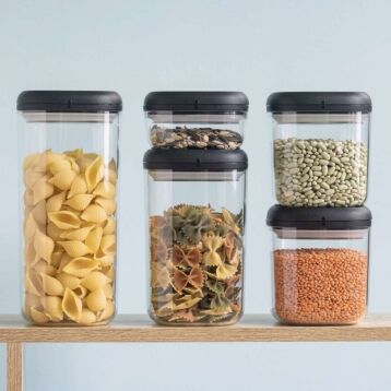 Tupperware Twist & Fresh 1,8 l Voorraadbus Beschuitbus
