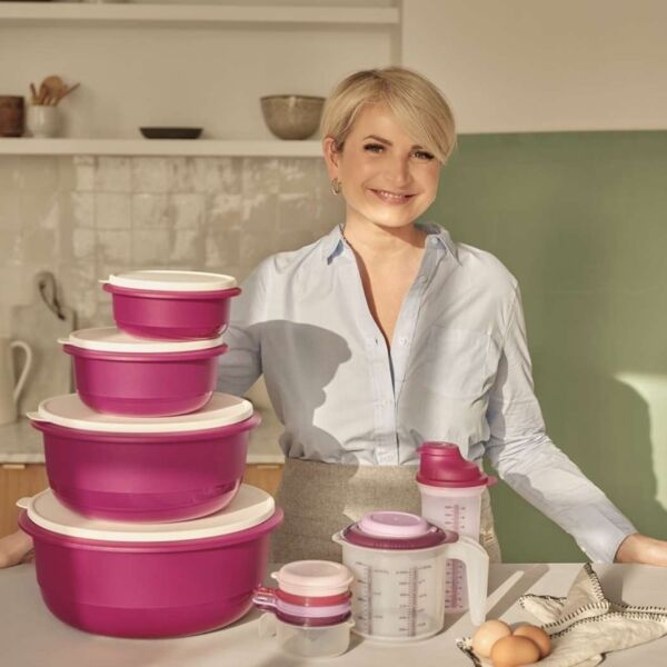 Tupperware Koksmaatje Roze - Afbeelding 3