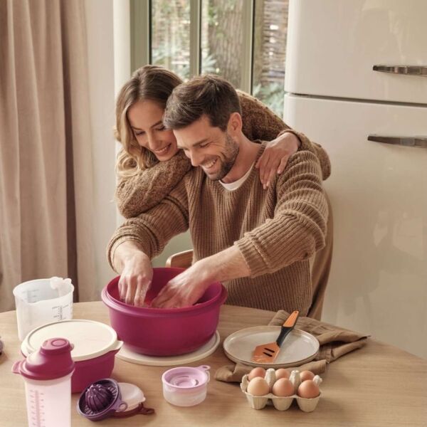 Tupperware Koksmaatje Roze - Afbeelding 4