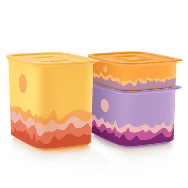 Tupperware ClickPlus Koektrommels Sunrise