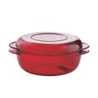 Tupperware Micro Plus magnetronschaal rond rood 1 l Tupperware Micro Plus magnetronschaal rond rood 1 l