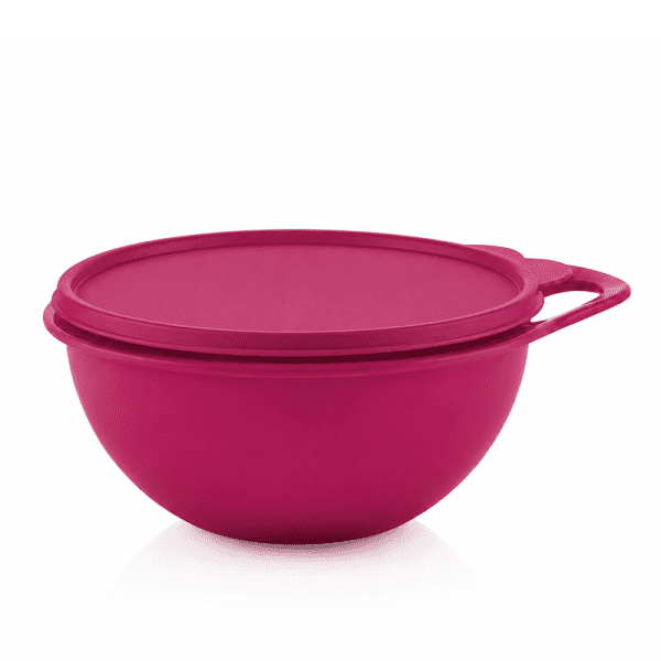 Tupperware Superkom 4,5 l roze beslagkom wonderkom
