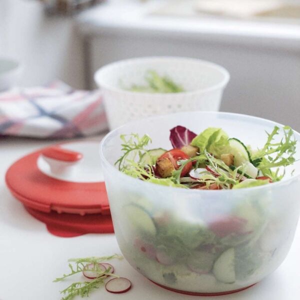 Tupperware SlaChef / SlaSlinger Rood - Afbeelding 6