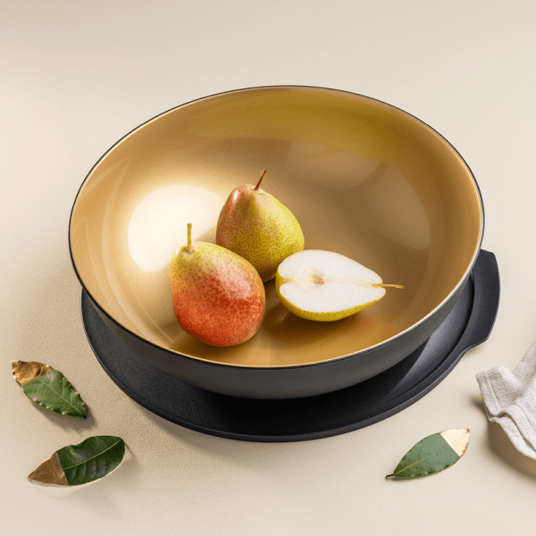 Tupperware Allegra Kom 3,5 l Zwart/Goud - Afbeelding 2