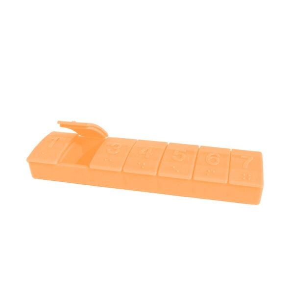 Tupperware-Pillendoosje-7-dagen-oranje