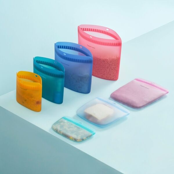 Tupperware Set Ultimate Silicone Bags Slim M/L - Afbeelding 5