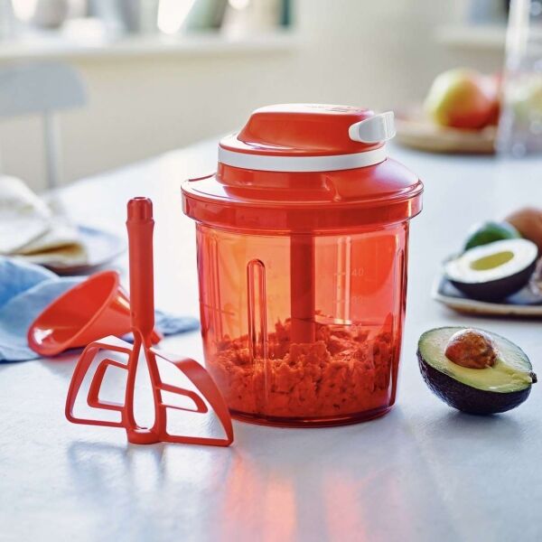 Tupperware Chopper Deksel met Trektouwtje - Afbeelding 3