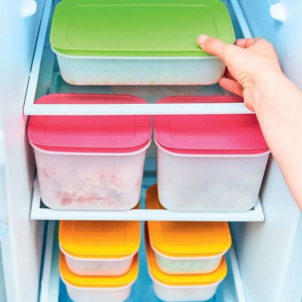 Tupperware 2 Diepvriesbakjes 1,1 l - Afbeelding 11