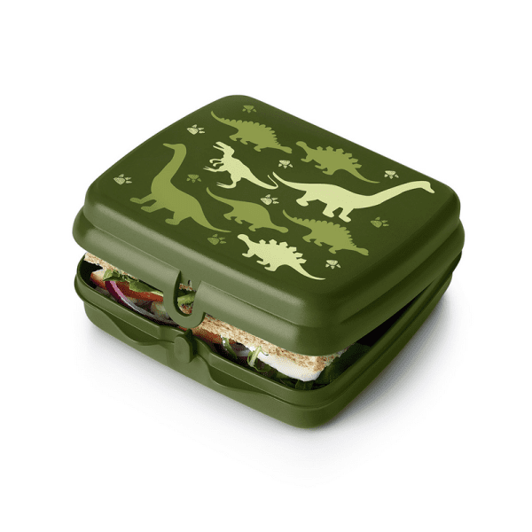 Tupperware Vierkante Broodtrommel dinos