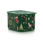 Tupperware ClickPlus Koektrommel Kerst2