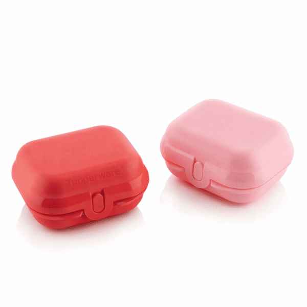 Tupperware Snackdoosjes Roze Tupperware Snackdoosjes Roze