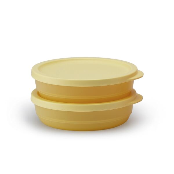 Tupperware Cubix Rond 200 ml klein bewaarbakje Tupperware Cubix Rond 200 ml klein bewaarbakje