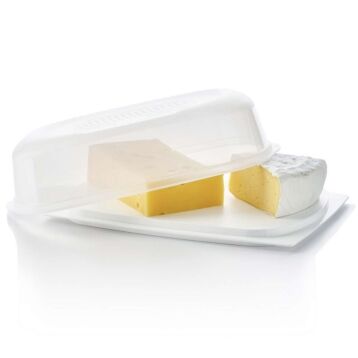 Tupperware CheeSmart 2 Langwerpig kaasdoos groot kaas bewaardoos Tupperware CheeSmart 2 Langwerpig kaasdoos groot kaas bewaardoos