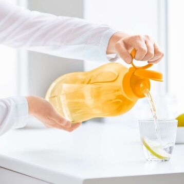 Tupperware Ecofles Plus 2 l Oranje
