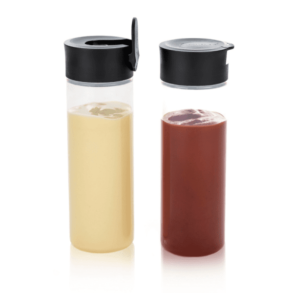Tupperware 2 Knijpflessen 360 ml