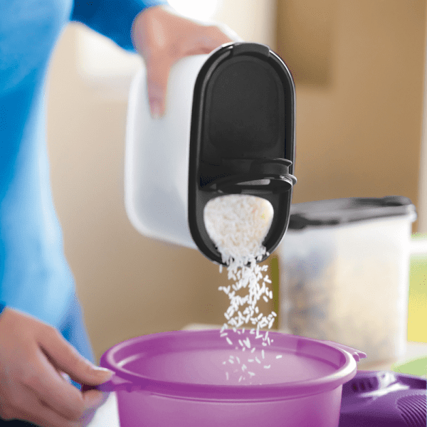 Tupperware RuimteSpaarder Deksel Zwart - Afbeelding 3
