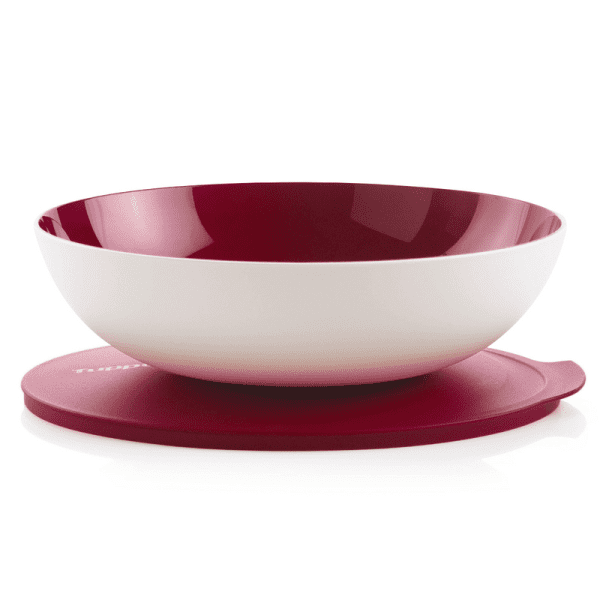 Tupperware Allegra Kom 3,5 l Rood wit