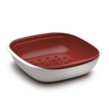Tupperware Allegra Schaal met Vergiet Tupperware Allegra Schaal met Vergiet
