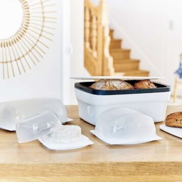 Tupperware BreadSmart Plus wit zwart