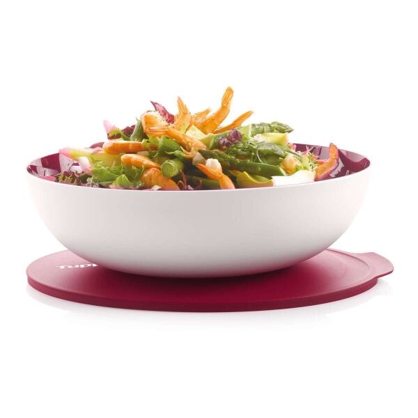 Tupperware Allegra Kom 3,5 l Rood - Afbeelding 2