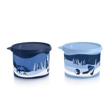 Tupperware Koektrommels Rond erst Winter