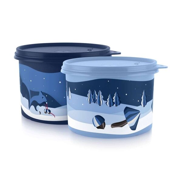 Tupperware Koektrommels Kerst