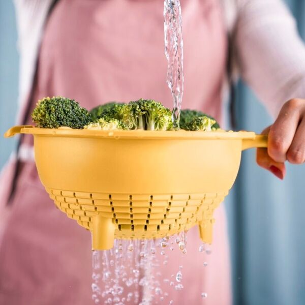 Tupperware Dubbel Vergiet Geel - Afbeelding 6