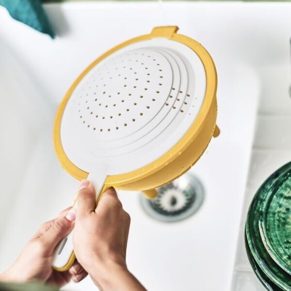 Tupperware Dubbel Vergiet Geel - Afbeelding 5