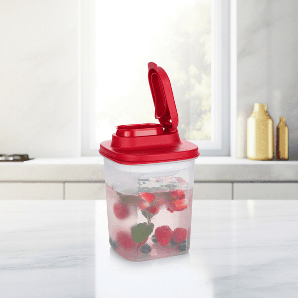 Tupperware Koelkastkan Vierkant 1 l Zonder filter - Afbeelding 4