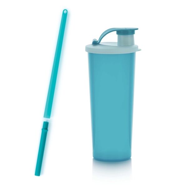 Tupperware Eco Beker met Rietje
