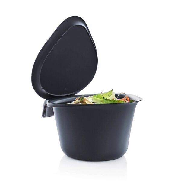 Tupperware afvalbakje hoek hangend