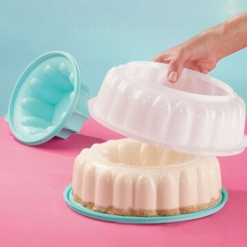 Tupperware Vliegende schotel Puddingvorm Tupperware Vliegende schotel Puddingvorm