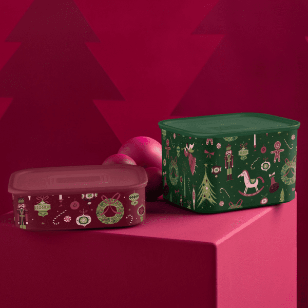 Tupperware ClickPlus Koektrommels Kerst - Afbeelding 6