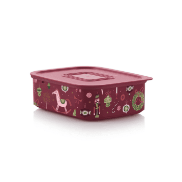 Tupperware ClickPlus Koektrommel Kerst