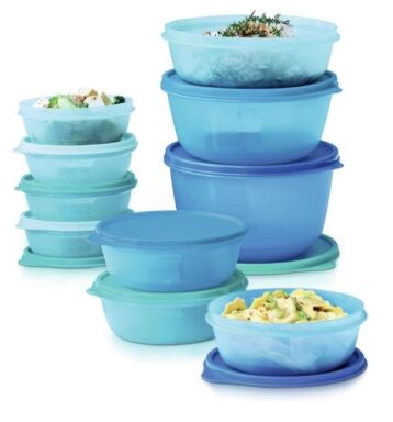 Tupperware Grote Set Ruimtekommen (10)