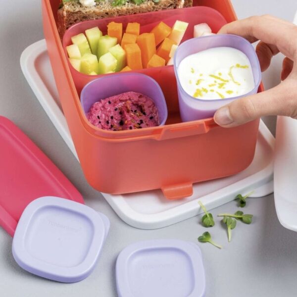 Tupperware Cubix 110 ml Blauw - Afbeelding 2