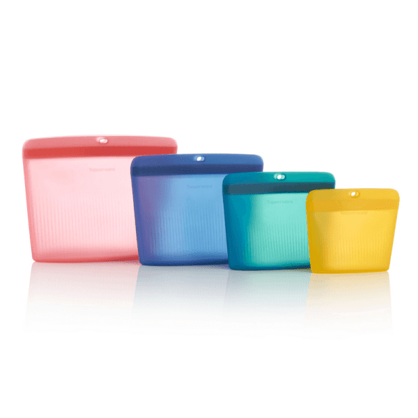 Tupperware 4 Ultimate Silicone Bags
