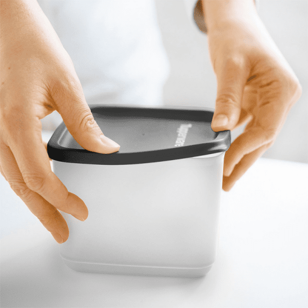 Tupperware Cubix Set Zwart (6) - Afbeelding 3