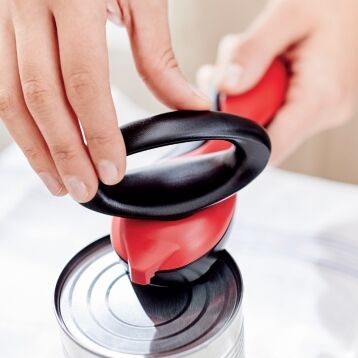 Blikopener spierziekte Tupperware blik opener Blikopener spierziekte Tupperware blik opener