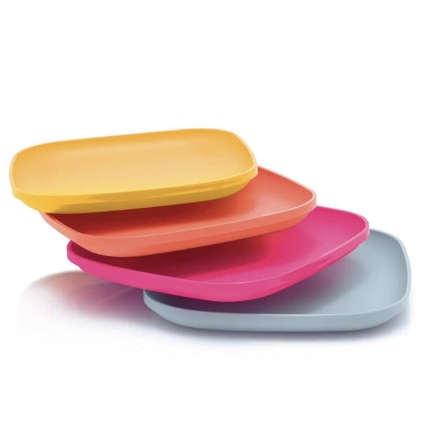 Tupperware Picknick Borden Vierkant kunststof