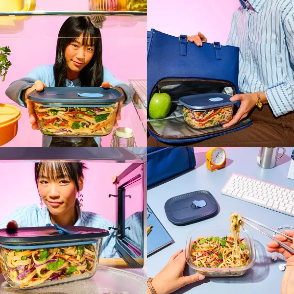 Tupperware Voila Glazen Ovenschaal 1 l - Afbeelding 3